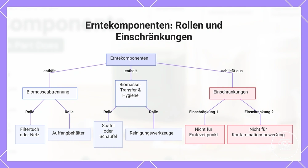 Erntekomponenten: Rollen und Einschränkungen