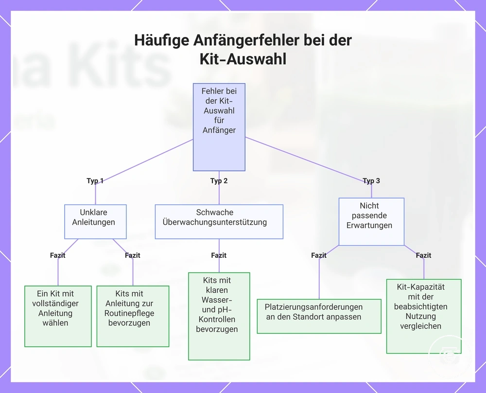 Häufige Anfängerfehler bei der Kit-Auswahl