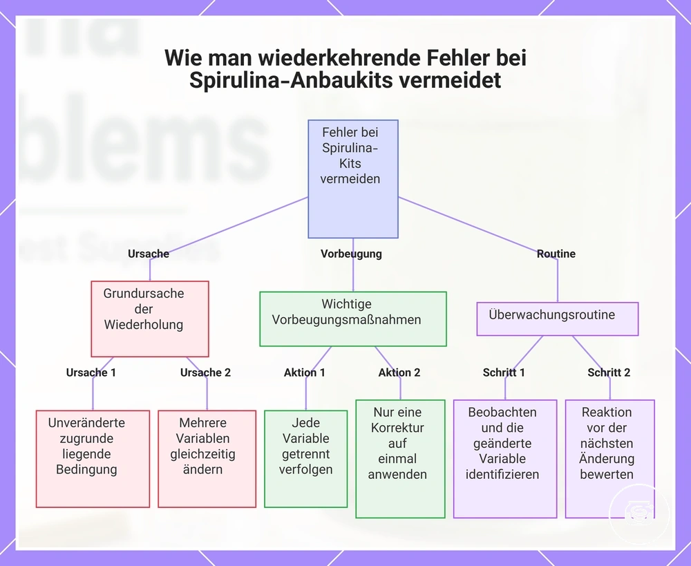 Wie man wiederkehrende Fehler bei Spirulina-Anbaukits vermeidet