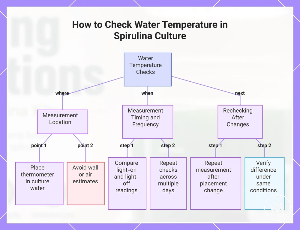 How to Check Water Temperature in Spirulina Culture