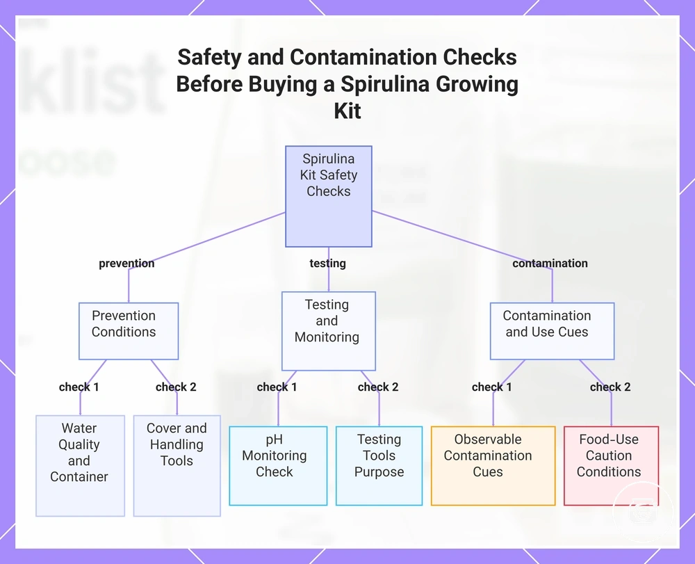 Safety and Contamination Checks Before Buying a Spirulina Growing Kit