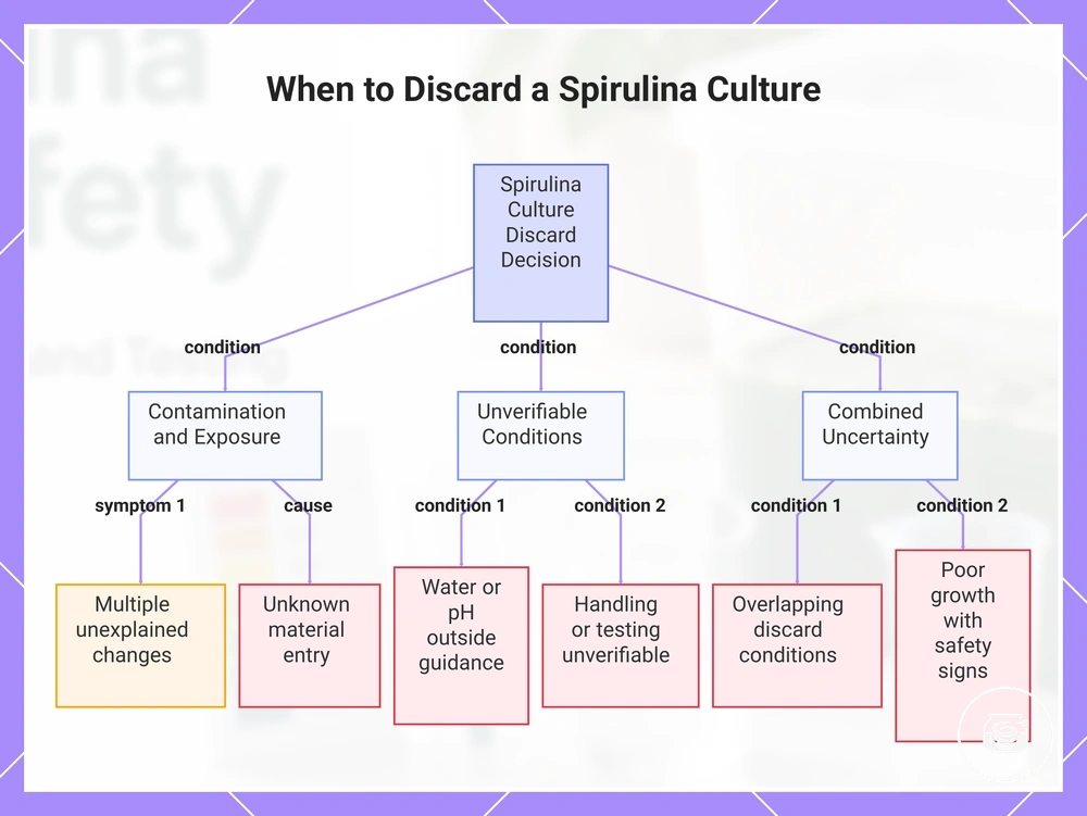 When to Discard a Spirulina Culture