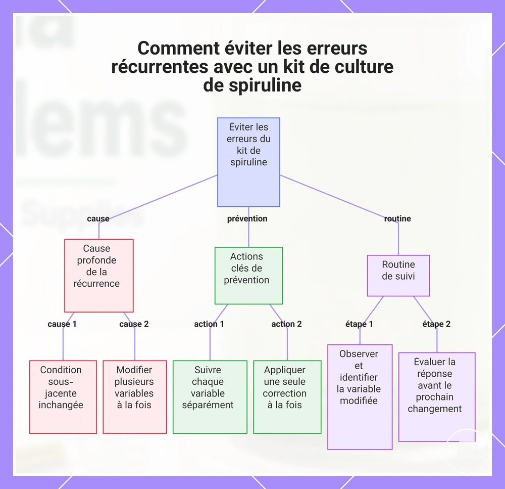 Comment éviter les erreurs récurrentes avec un kit de culture de spiruline
