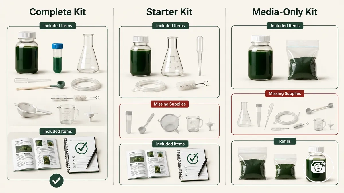 Completude kit fournitures manquantes