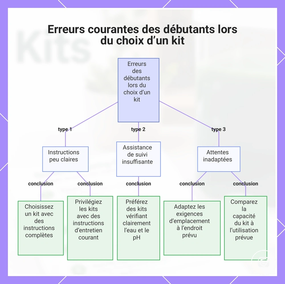 Erreurs courantes des débutants lors du choix d’un kit