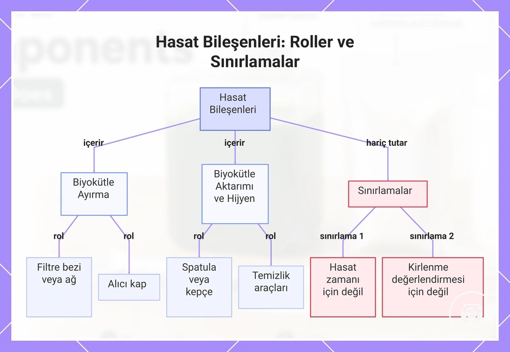 Hasat Bileşenleri: Roller ve Sınırlamalar