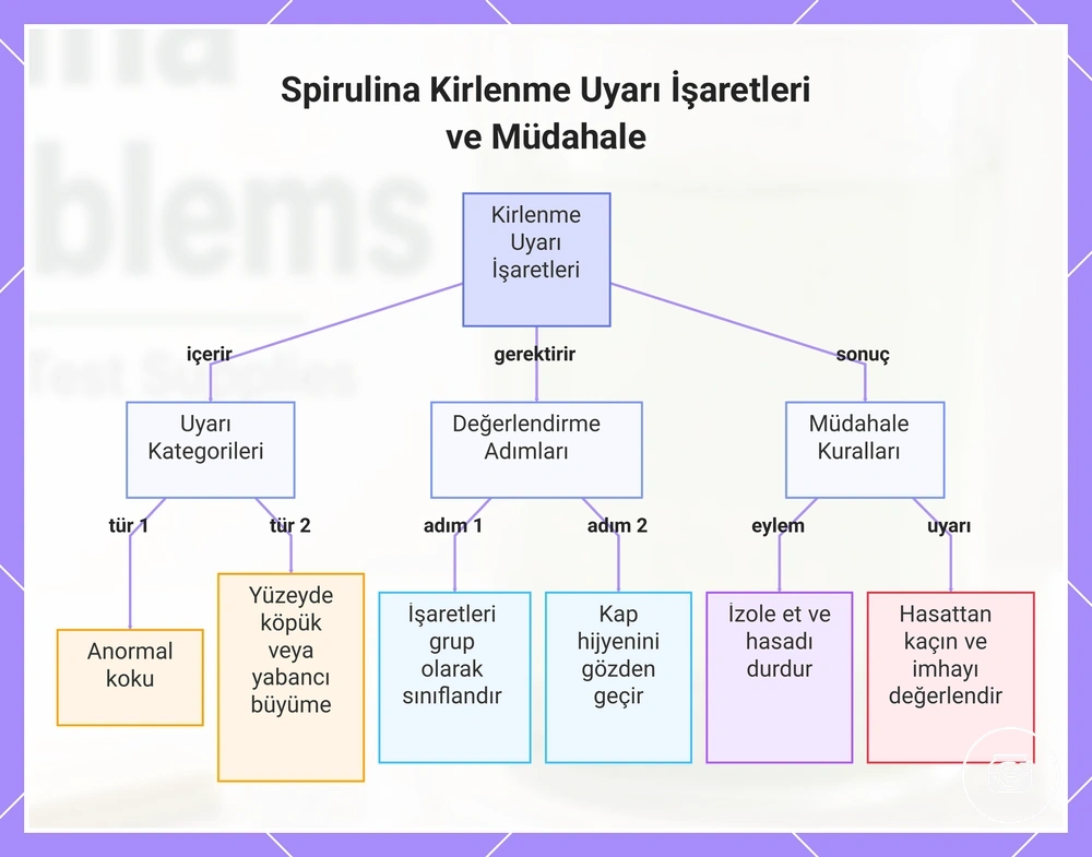 Spirulina Kirlenme Uyarı İşaretleri ve Müdahale
