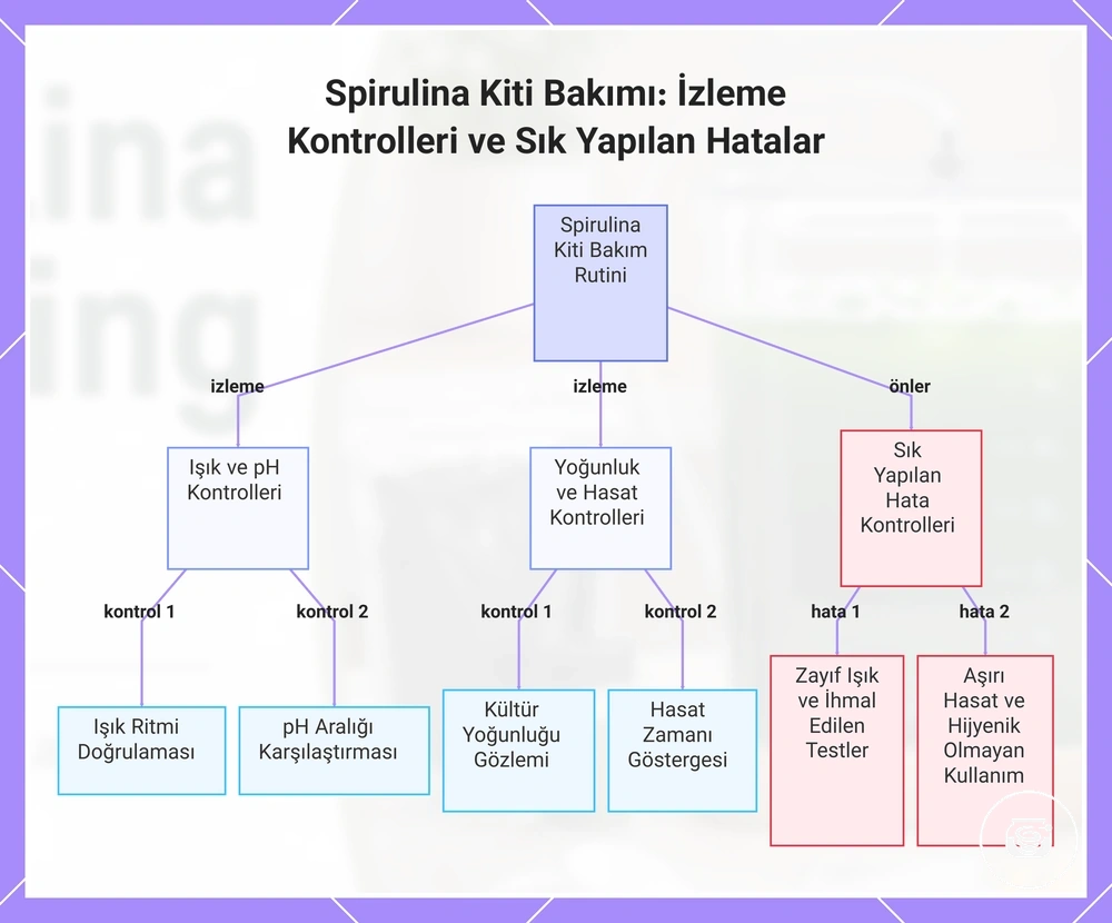 Spirulina Kiti Bakımı: İzleme Kontrolleri ve Sık Yapılan Hatalar