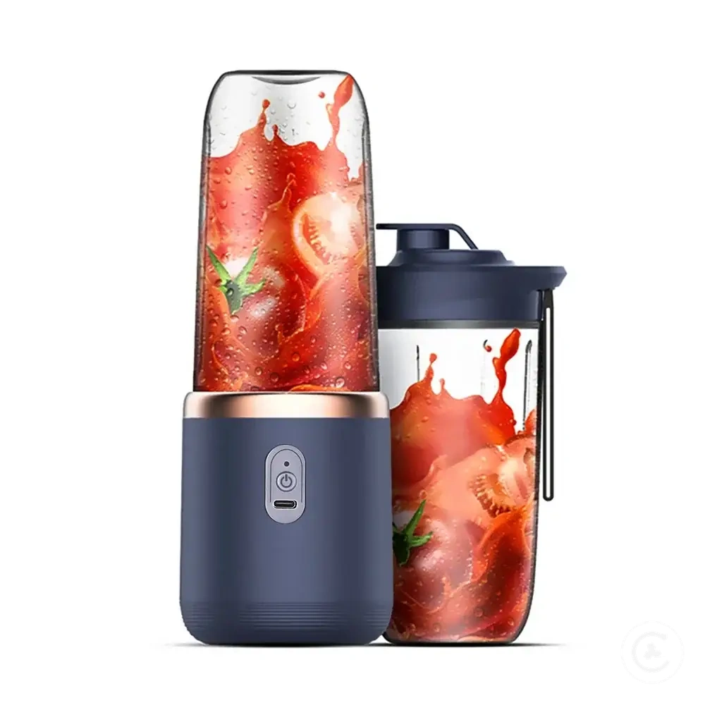 Gobelet extracteur portable avec 6 lames et format adapté au transport