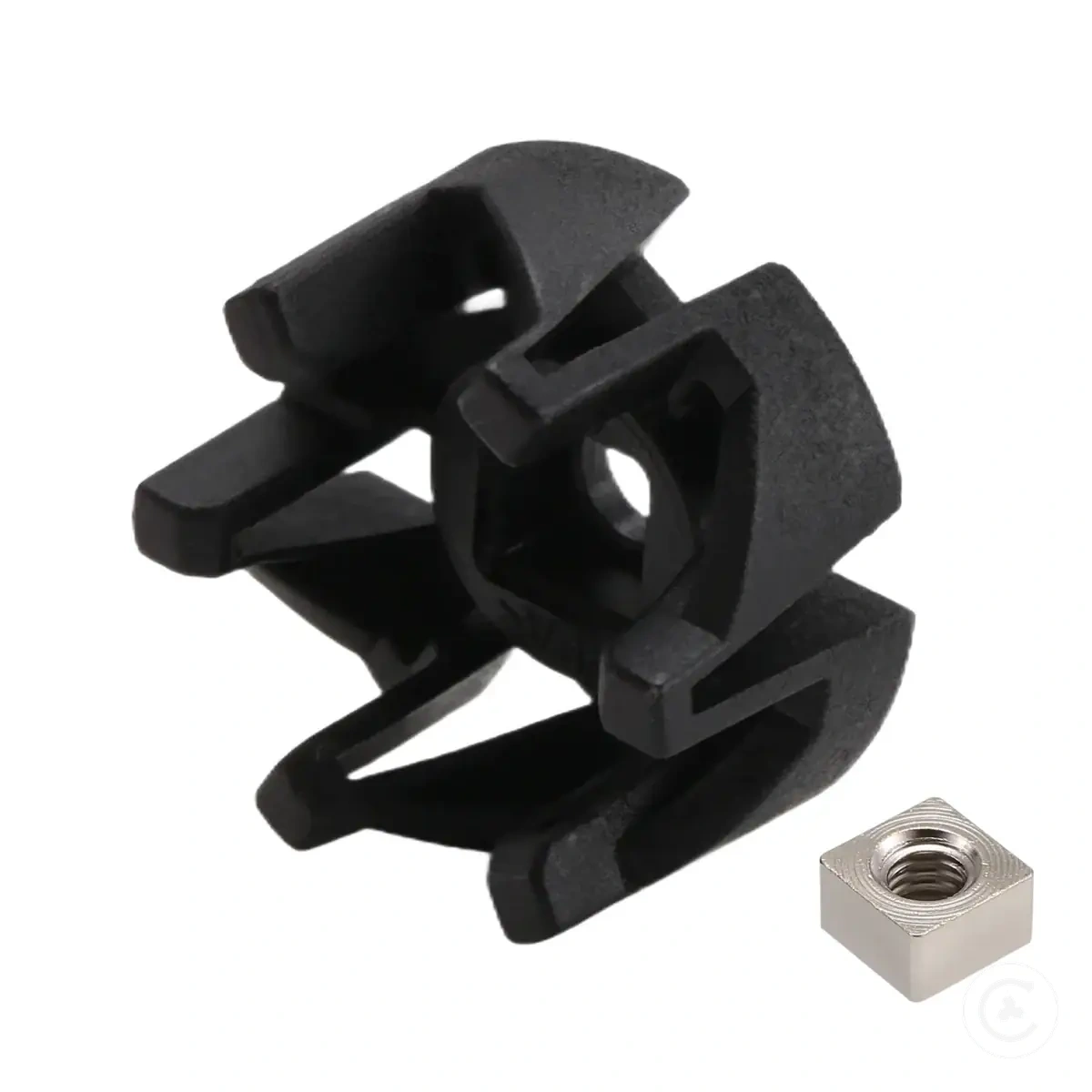 Pièce de remplacement pour blender avec axe et support de lame en plastique