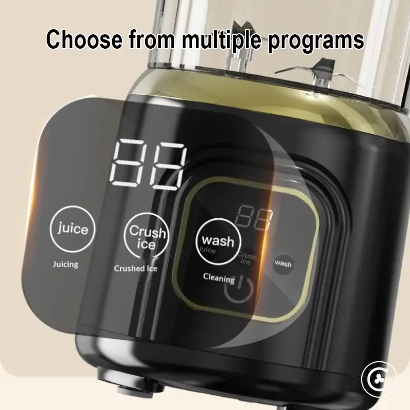 1000ML hazneli ve elektrikli sıkacak tasarımlı USB şarjlı blender
