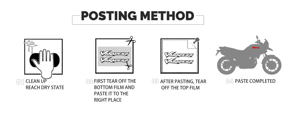 Instructions pour l'utilisation du produit