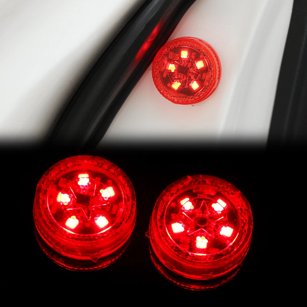 Lumière Yeux Du Diable Pour Pare-brise Voiture - LED Rouge/bleu, 11 Modes, USB, Contrôle Tactile - Personnalisation Style Tuning