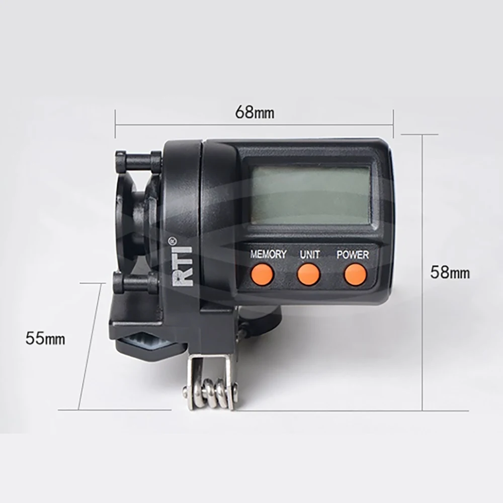 Moulinet De Pêche électrique Rechargeable - Rapport 6.3:1, écran Compteur De Ligne, Alarme De Touche - Frein 10kg