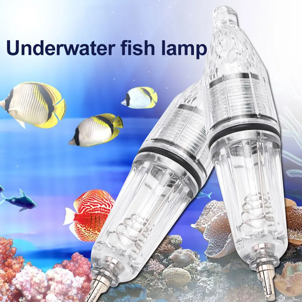 Appâts lumineux LED en fibre pour la pêche sous-marine