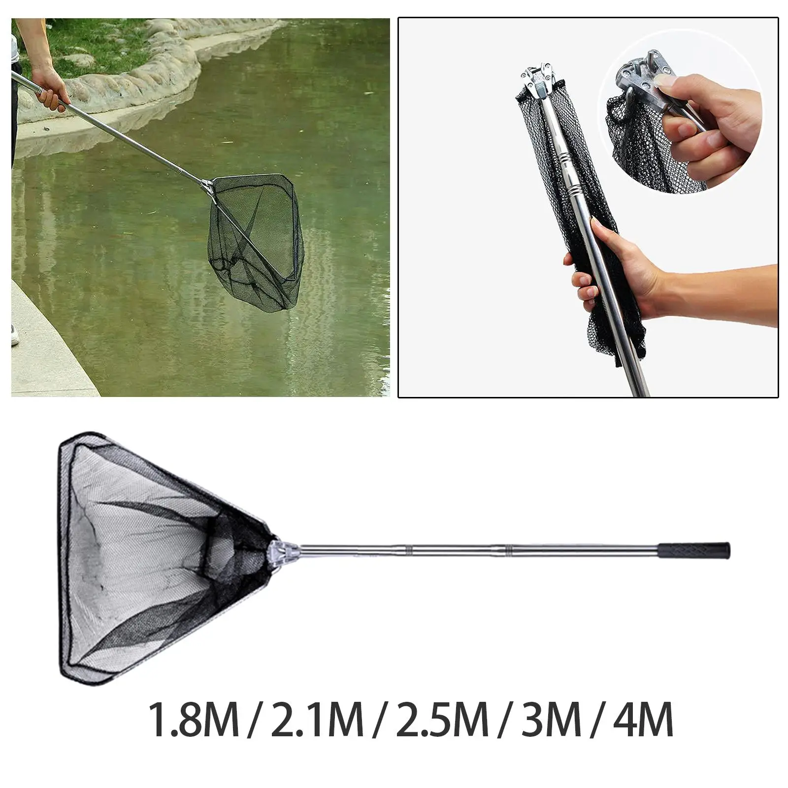 Portable Folding Fishing Landing Net Strong Load Bearing Multifunctional Stainless Steel Accessories for
Freshwater Saltwater Portable Folding Fishing Landing Net Strong Load Bearing Multifunctional Stainless Steel Accessories for
Freshwater Saltwater