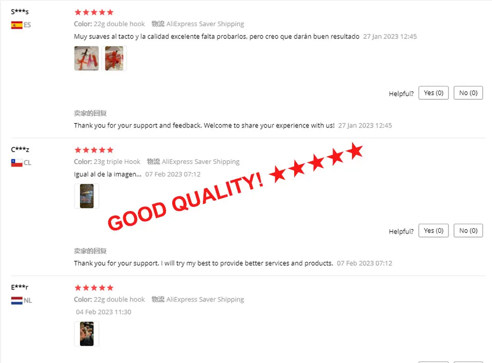 Commentaire client