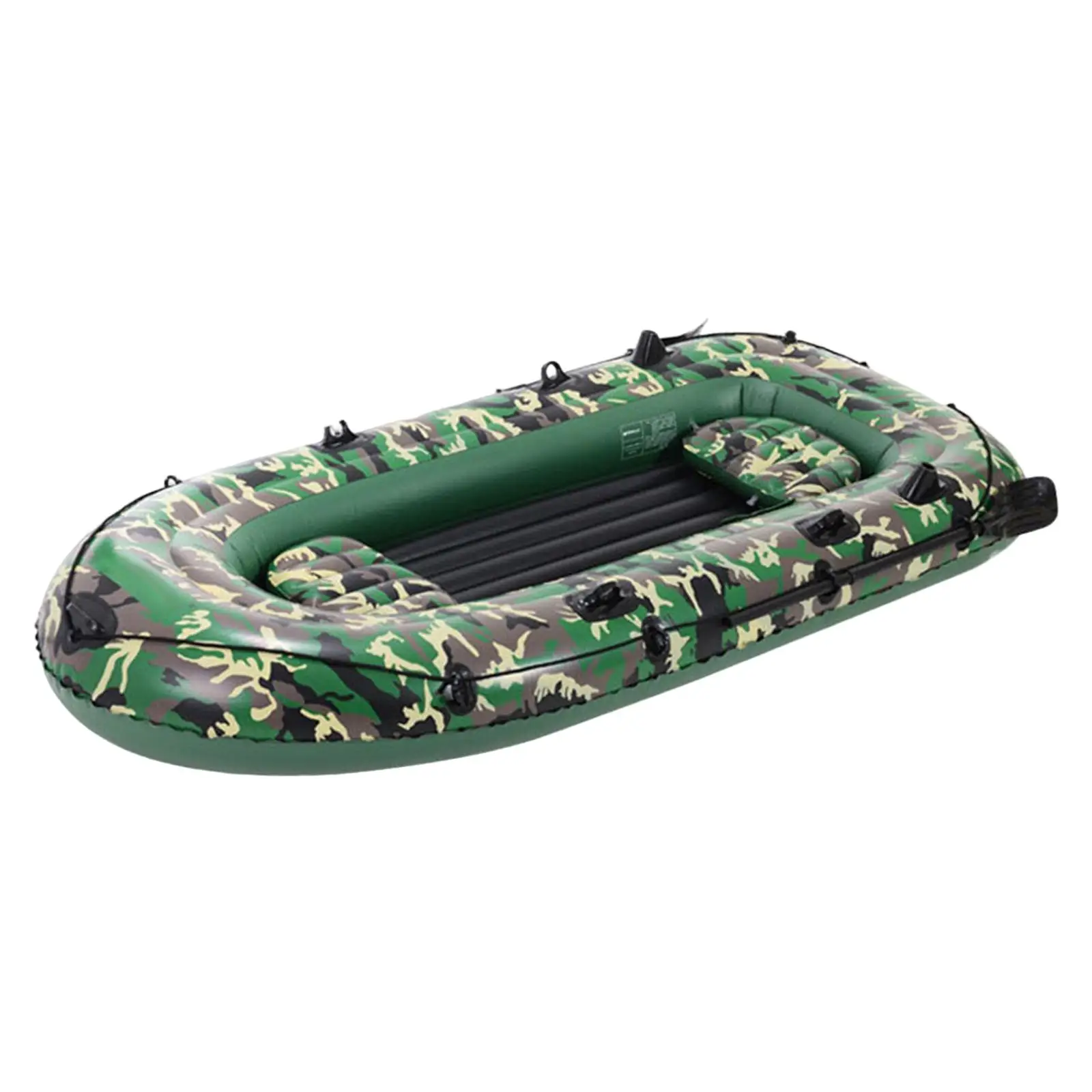 Inflatable Raft for Adults 4 Person Inflatable Fishing Kayak Swimming Pool Lake Dinghy Inflatable Boat