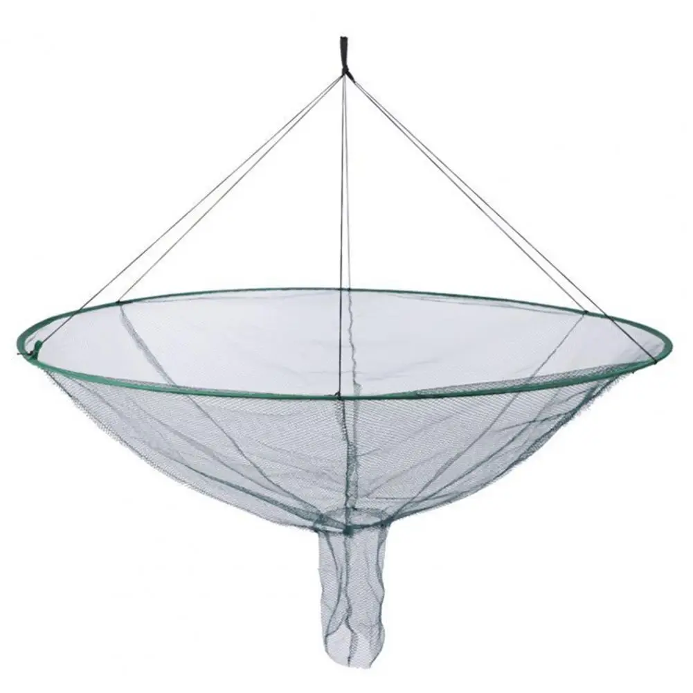 Filet De Pêche Auto-pliable Renforcé - Piège à Poissons, Crabes, Crevettes - Portable, Facile à Utiliser - 60 à 80 Cm