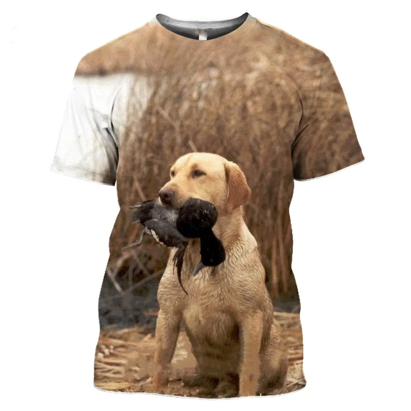 T-shirt imprimé en 3D pour hommes