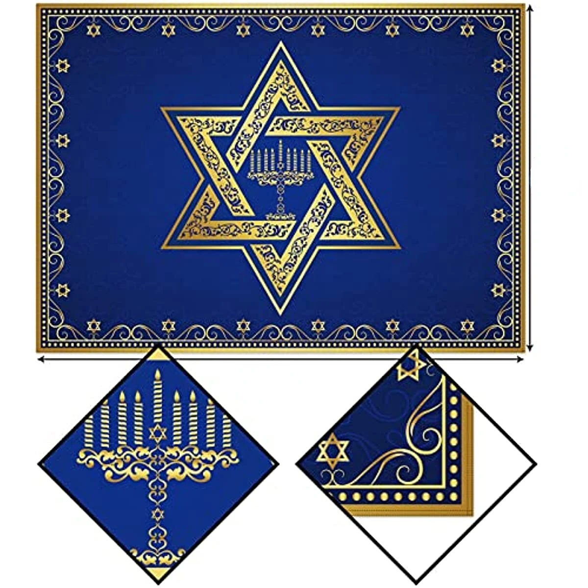 Nappe rectangulaire de Hanouka