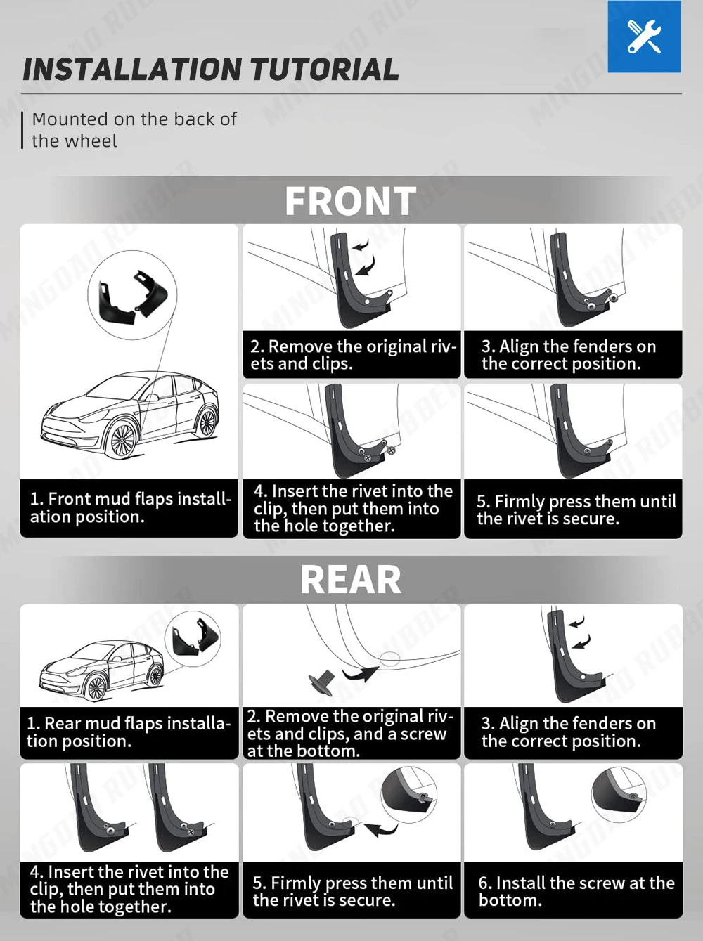 Image des instructions d'installation