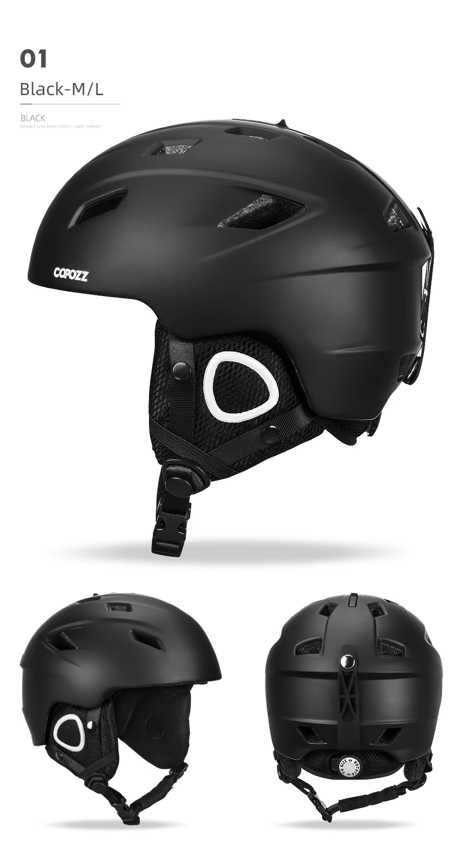 Image du casque de ski COPOZZ