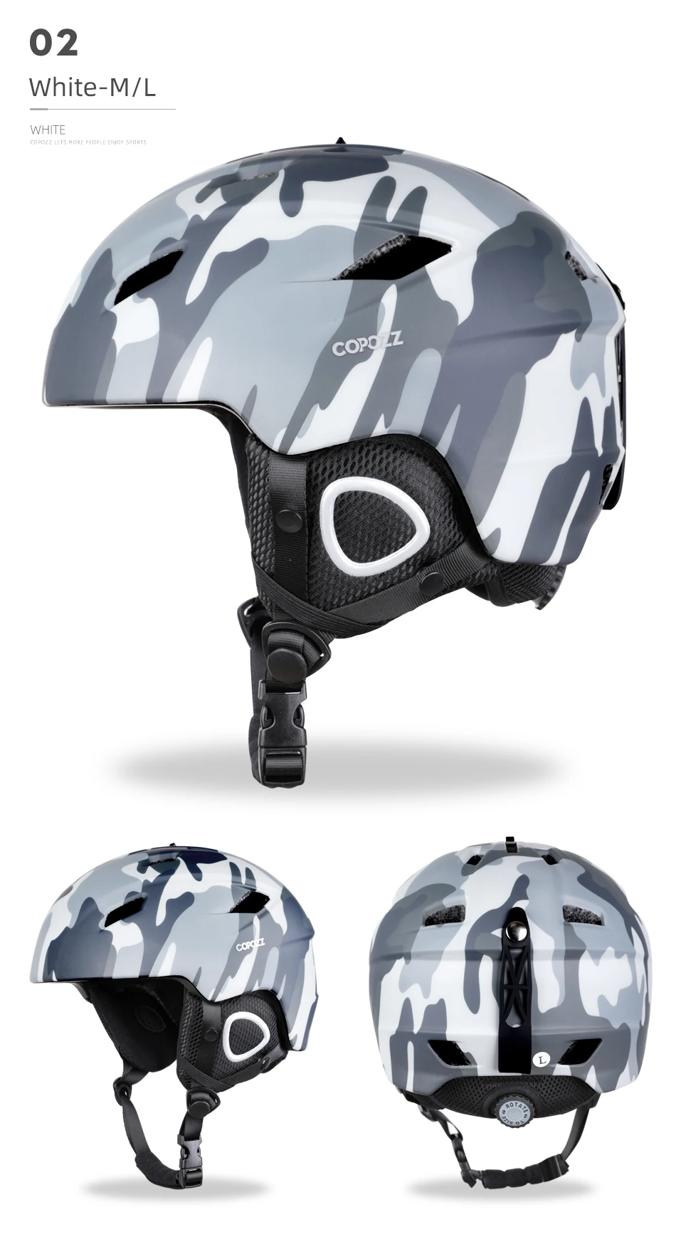 Image du casque de ski COPOZZ