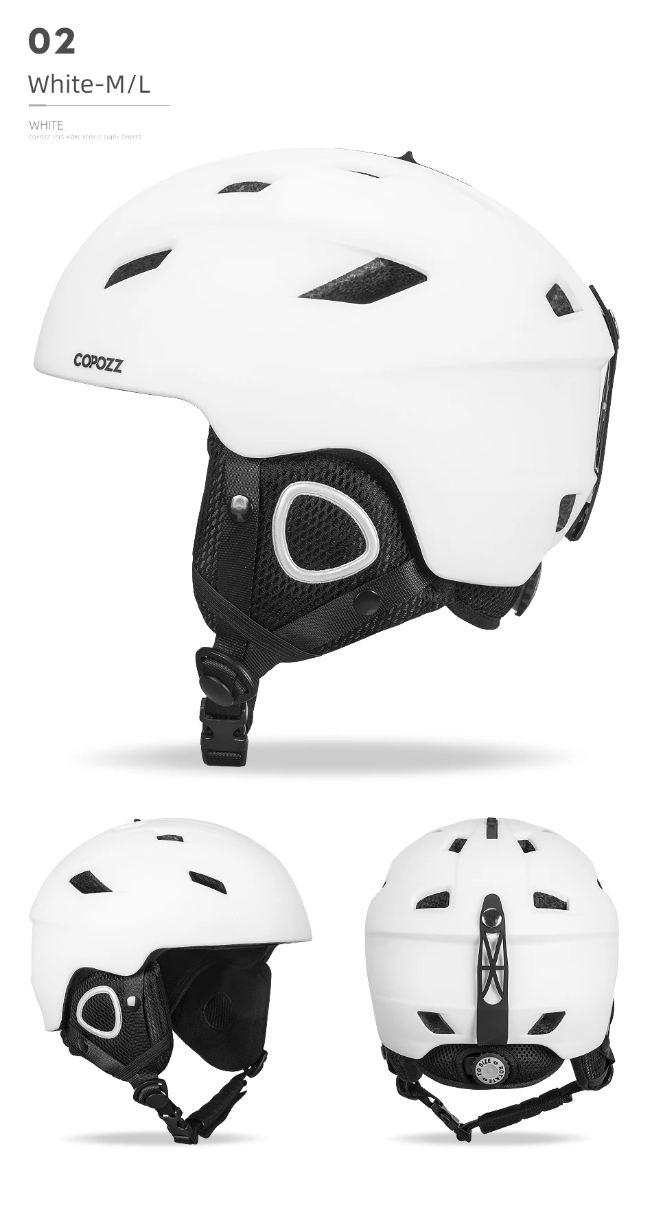 Image du casque de ski COPOZZ