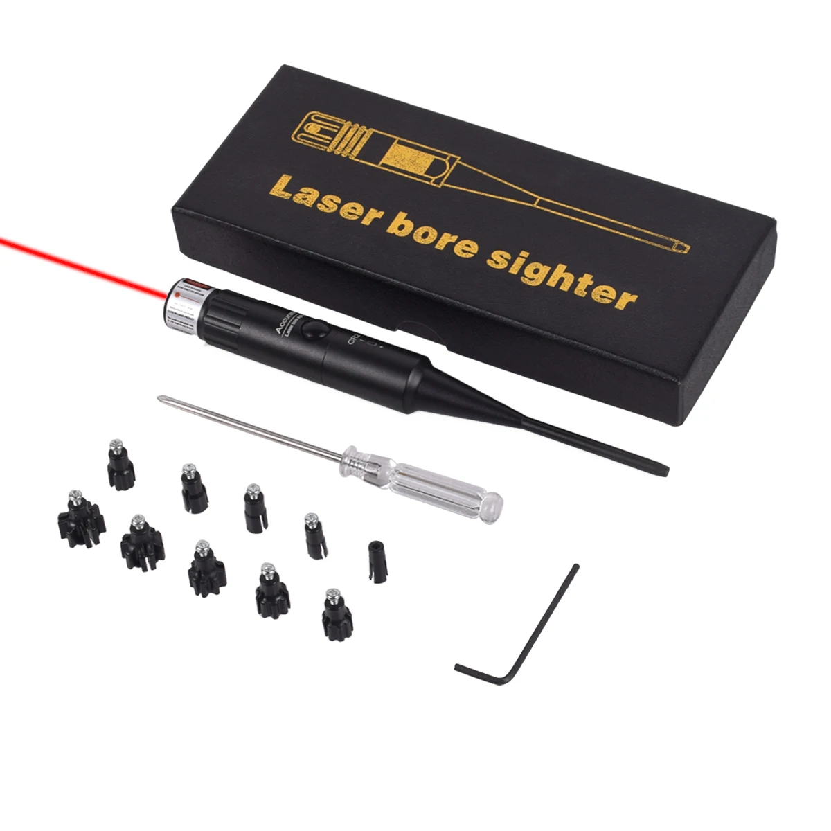 Kit de visée d'alésage laser pour la chasse