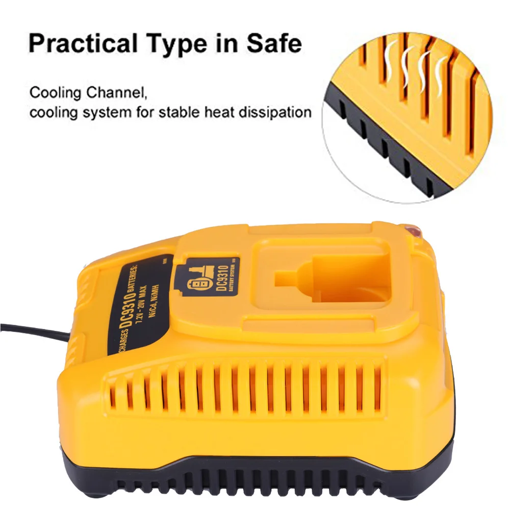 Image du chargeur de remplacement pour batterie Dewalt