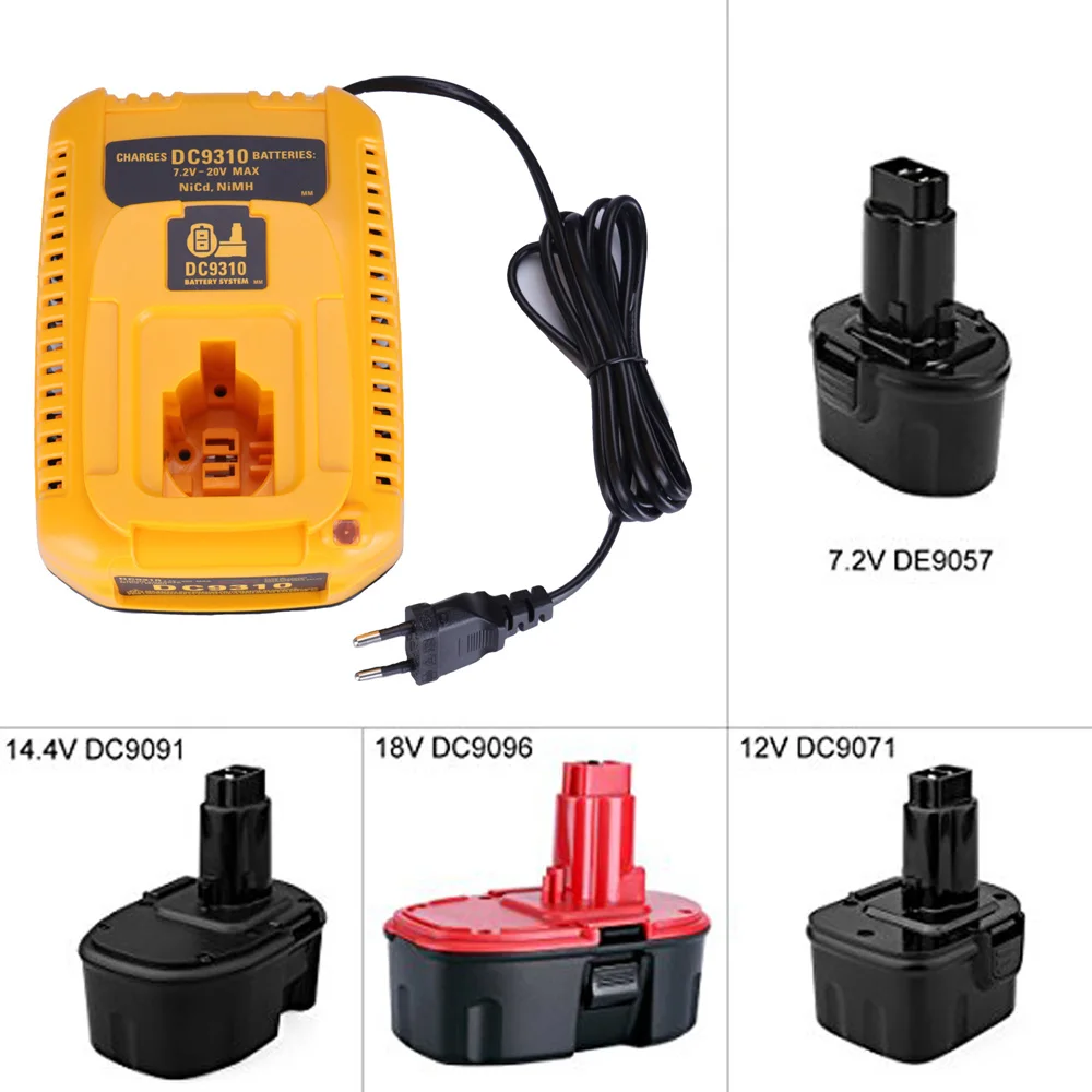 Image du chargeur de remplacement pour batterie Dewalt