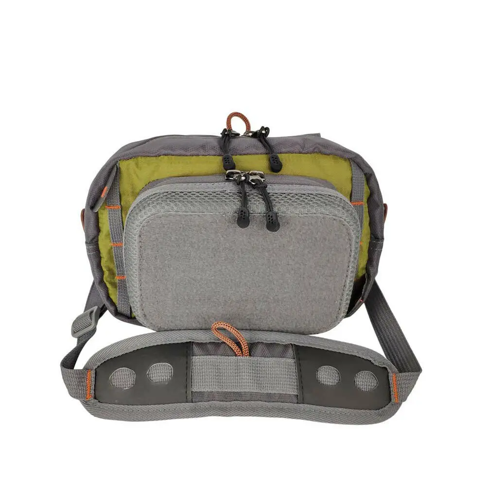 Sac Banane/sangle De Poitrine Pour Pêche Et Sports Outdoor - Léger, Compartiments Multiples, Tissu Oxford, Dimensions 22x14x9 Cm, Unisexe