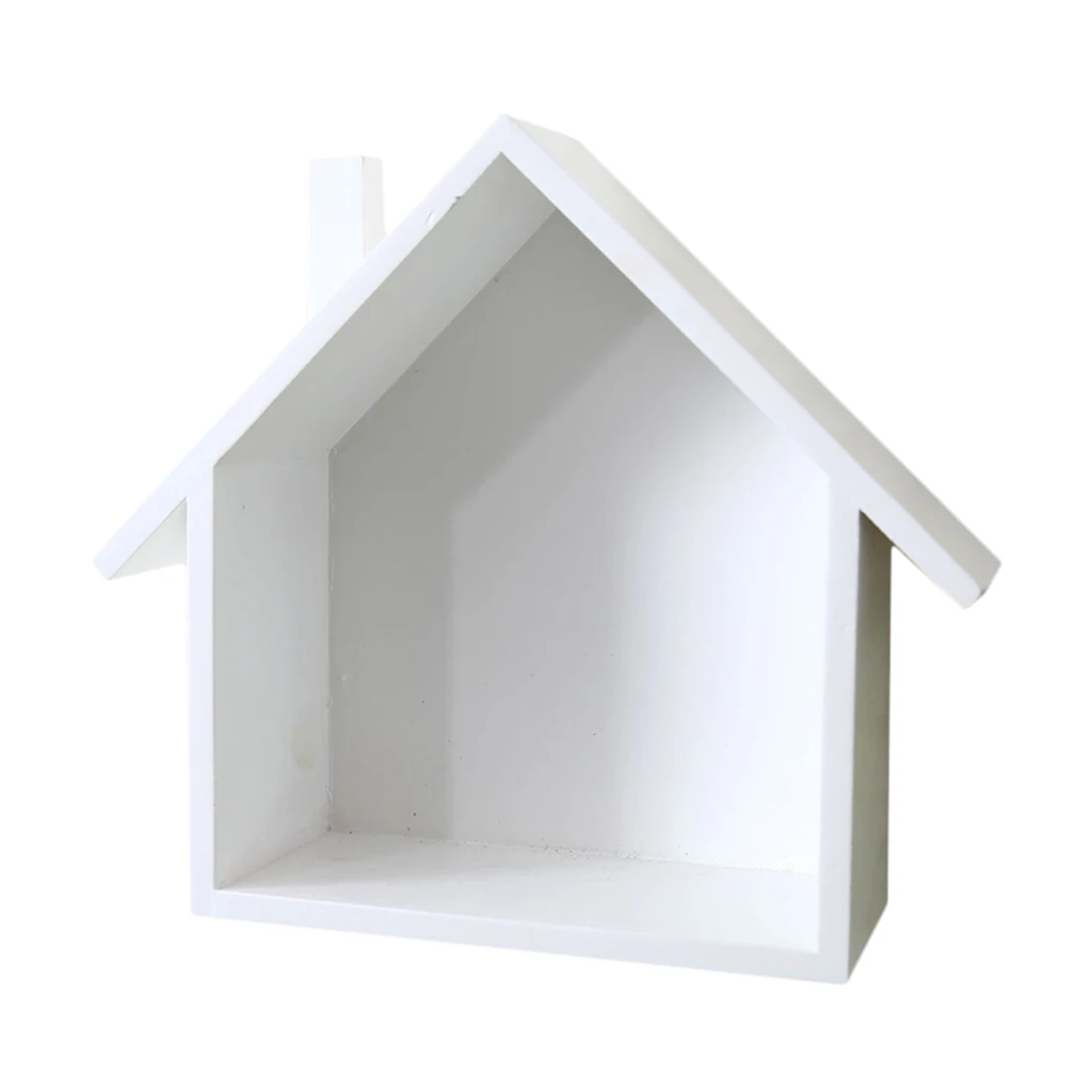 Creative Wooden Hut Shape Wall Shelf Wood Hanging Shelf Shelves Small Fabric Organizer for Home Decoration, Many Creative Wooden Hut Shape Wall Shelf Wood Hanging Shelf Shelves Small Fabric Organizer for Home Decoration, Many