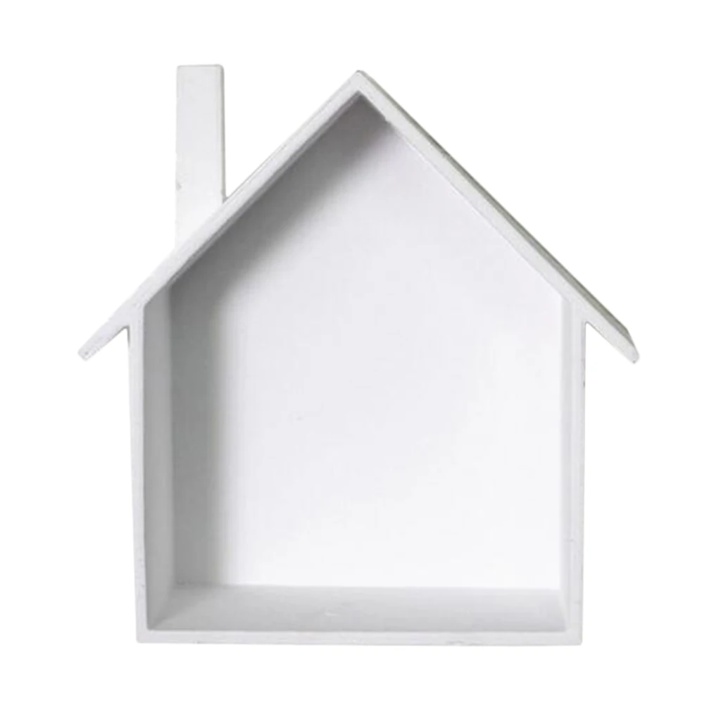 Creative Wooden Hut Shape Wall Shelf Wood Hanging Shelf Shelves Small Fabric Organizer for Home Decoration, Many Creative Wooden Hut Shape Wall Shelf Wood Hanging Shelf Shelves Small Fabric Organizer for Home Decoration, Many