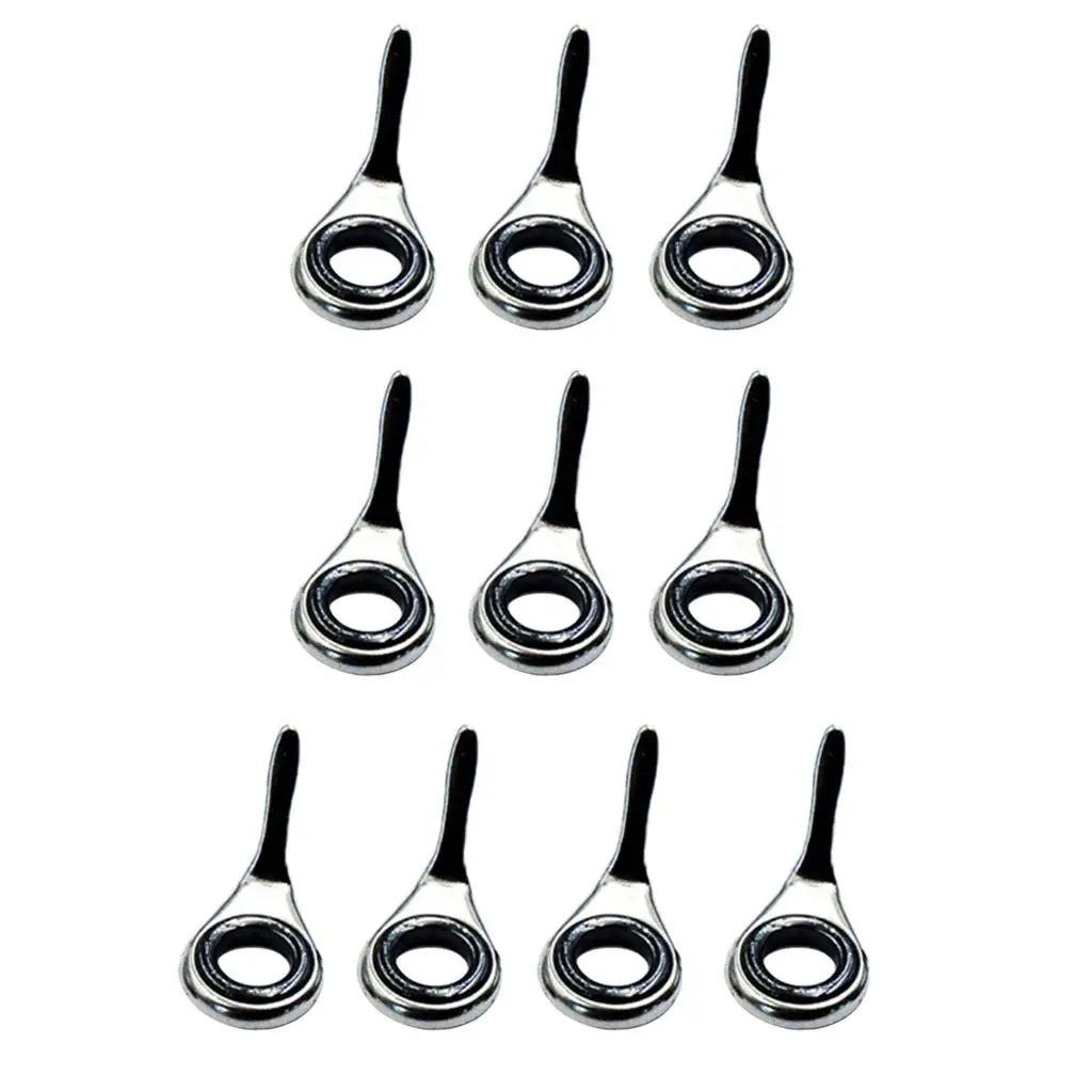 10pcs Fishing Rod Guides 2/3/3.8/5.1/6.8mm 5 Sizes Circle Pole Repair Kit Fishing Rod Building Fishing Tool
Fishing Gear Access 10pcs Fishing Rod Guides 2/3/3.8/5.1/6.8mm 5 Sizes Circle Pole Repair Kit Fishing Rod Building Fishing Tool
Fishing Gear Access