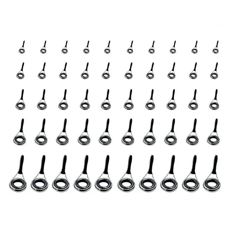10pcs Fishing Rod Guides 2/3/3.8/5.1/6.8mm 5 Sizes Circle Pole Repair Kit Fishing Rod Building Fishing Tool
Fishing Gear Access 10pcs Fishing Rod Guides 2/3/3.8/5.1/6.8mm 5 Sizes Circle Pole Repair Kit Fishing Rod Building Fishing Tool
Fishing Gear Access